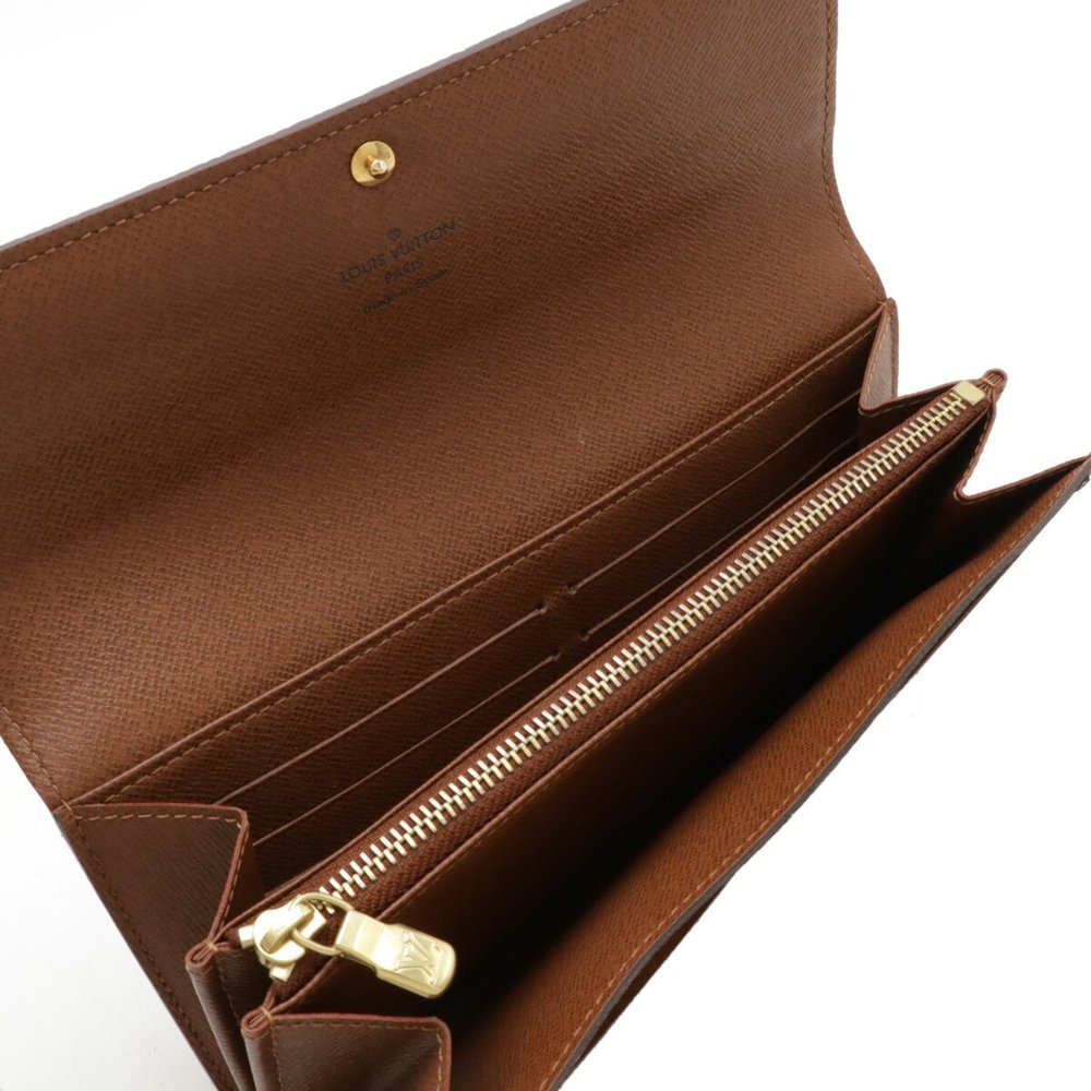 LOUIS VUITTON Monogram Portefeuille Sarah Bi-fold Long Wallet M61734 - Picture 5 of 7